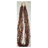 Joan River Multi-Strand & Multi-Color Necklace
