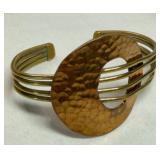 Handcrafted Laton Cuff-bracelet