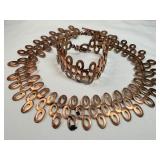VTG Handcrafted Copper Necklace & Bracelet