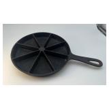 Vintage Cast Iron Cornbread Skillet