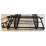 Wrought Iron 2 Tier Hanging Rack
