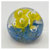 Vintage Controlled Bubble Venetian Paperweight