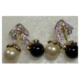 JBK Camrose & Kross Earrings Swarovski Crystal