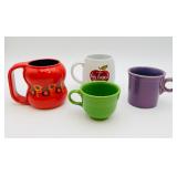 Lot of 4 VTG & Modern Mugs