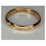 Tiffany & Co. 18K Gold & Diamond Ring
