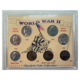 World War 2 Obsolete Coin Collection