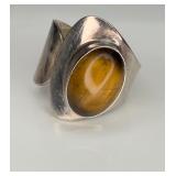 925 Tiger Eye Ring