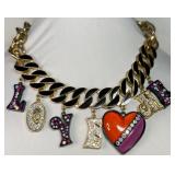 Betsey Johnson ï¿½Love Meï¿½ Statement Necklace