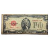 1928-G $2 Red Seal Bill