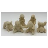 6 Department 56 Porcelain ï¿½Snowbabiesï¿½