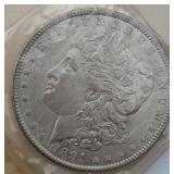 1891 Morgan Silver Dollar