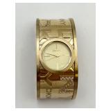 Ladies DKNY Logo Cuff Wrist Watch
