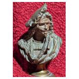 *Vtg Bronze Rembrandt Bust, Signed A. Carrier