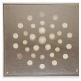 ANTQ Coin Set in Glass Case