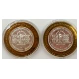 2-2003 New York-New York .999 Silver $10 Token