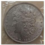 1885 Morgan Silver Dollar