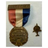 2 VTG Pin/Brooch