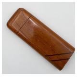 Vintage Cedar Triple Cigar Holder