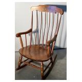 Vintage Rocking Chair w/Fruit Design