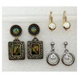 3 Pair Very Nice Fashion Earrings