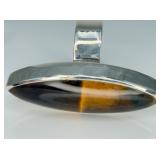 925 Mexico Tiger Eye Ring