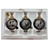 Set of 3 Ceramic ï¿½Dance of Eaglesï¿½ Ornaments
