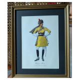 *Vtg Skinner's Horse Giclï¿½e
