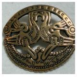 VTG Kalevala Kori ï¿½Kuhmoisten Kukotï¿½ Brooch/Pin