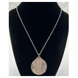 Catholic Medal w/ Pope John Paul II