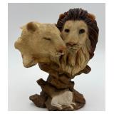 AGG Design Composite Lion Mates Figurine