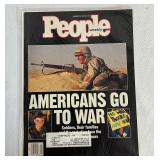 1991 People Magazine ï¿½AMERICANS GO TO WARï¿½