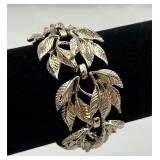 Vintage Golden Leaf Bracelet
