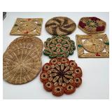 Vintage Woven Trivets