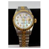 Replica Ladies Rolex Datejust Two-tone Watch