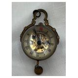 Gold Tone Watch Pendant