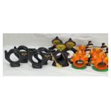 3 VTG ï¿½Setsï¿½ Halloween/Fall Napkin Rings