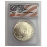1963 Concept Dollar Overstruck Kennedy Design MS68