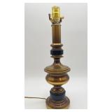 Vintage Hollywood Regency-style Brass Lamp