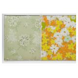 2-Framed Vintage 1970 Wallpaper