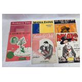 Antique 20ï¿½ - 50ï¿½ Sheet Music Magazines
