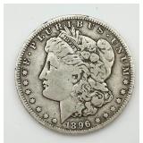 1896-S Morgan Silver Dollar