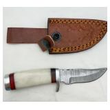 Handmade Damascus Hunting Steel Blade Knife