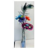34ï¿½ Mask & Floral Bouquet