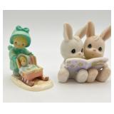 2 Precious Moment Figurines