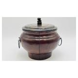 Antique Chinese Wooden Storage Bucket