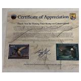 Certificate of Appreciation Goose