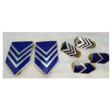 6 U.S. Air Force JROTC or ROTC Cadet Rank Insignia