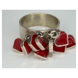 925 Multiple Hearts Ring