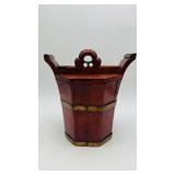 Antique Wooden Chinese Teapot Caddy Container