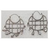 925 Unique Pearl Earrings